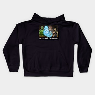 Caverns & Creatures: House of Madness Kids Hoodie